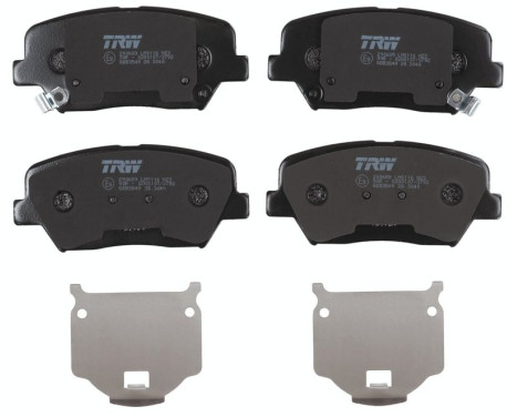 Brake Pad Set, disc brake COTEC GDB3549 TRW, Image 7
