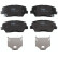 Brake Pad Set, disc brake COTEC GDB3549 TRW, Thumbnail 7