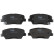 Brake Pad Set, disc brake COTEC GDB3549 TRW, Thumbnail 8