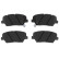 Brake Pad Set, disc brake COTEC GDB3549 TRW, Thumbnail 9