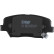 Brake Pad Set, disc brake COTEC GDB3549 TRW, Thumbnail 10