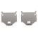 Brake Pad Set, disc brake COTEC GDB3549 TRW, Thumbnail 11