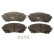 Brake Pad Set, disc brake COTEC GDB3580 TRW, Thumbnail 3