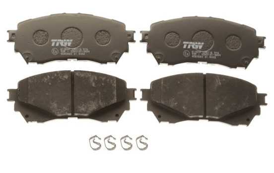 Brake Pad Set, disc brake COTEC GDB3580 TRW, Image 3