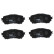 Brake Pad Set, disc brake COTEC GDB3580 TRW, Thumbnail 5