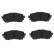Brake Pad Set, disc brake COTEC GDB3580 TRW, Thumbnail 6