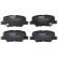 Brake Pad Set, disc brake COTEC GDB3583 TRW, Thumbnail 4
