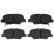 Brake Pad Set, disc brake COTEC GDB3583 TRW, Thumbnail 5