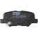 Brake Pad Set, disc brake COTEC GDB3583 TRW, Thumbnail 6