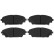 Brake Pad Set, disc brake COTEC GDB3592 TRW, Thumbnail 5
