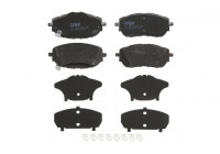 Brake Pad Set, disc brake COTEC GDB3598 TRW