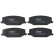 Brake Pad Set, disc brake COTEC GDB383 TRW, Thumbnail 4