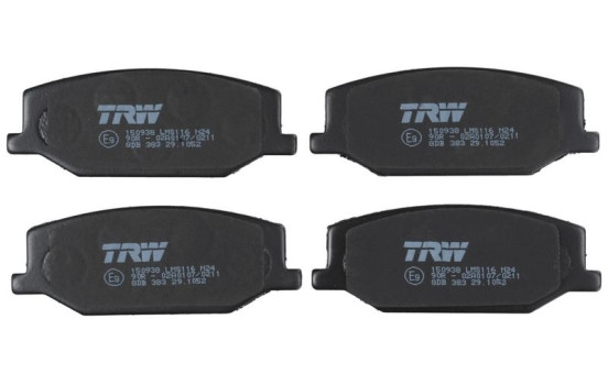 Brake Pad Set, disc brake COTEC GDB383 TRW, Image 4