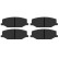 Brake Pad Set, disc brake COTEC GDB383 TRW, Thumbnail 5