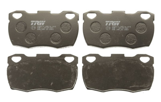Brake Pad Set, disc brake COTEC GDB395 TRW, Image 3