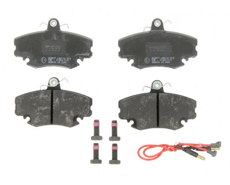 Brake Pad Set, disc brake COTEC GDB400 TRW