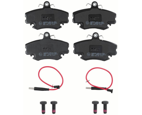 Brake Pad Set, disc brake COTEC GDB400 TRW, Image 4