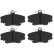 Brake Pad Set, disc brake COTEC GDB400 TRW, Thumbnail 5