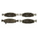 Brake Pad Set, disc brake COTEC GDB4120 TRW, Thumbnail 3