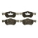 Brake Pad Set, disc brake COTEC GDB4128 TRW, Thumbnail 3