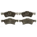 Brake Pad Set, disc brake COTEC GDB4129 TRW, Thumbnail 3