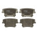 Brake Pad Set, disc brake COTEC GDB4135 TRW, Thumbnail 3