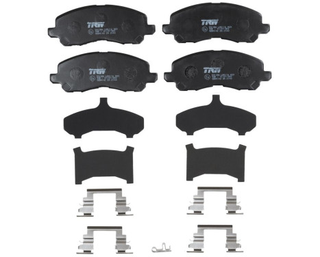 Brake Pad Set, disc brake COTEC GDB4142 TRW, Image 4