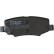 Brake Pad Set, disc brake COTEC GDB4145 TRW, Thumbnail 6