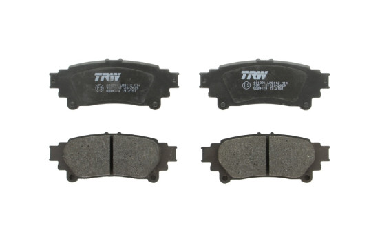 Brake Pad Set, disc brake COTEC GDB4174 TRW