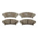 Brake Pad Set, disc brake COTEC GDB4174 TRW, Thumbnail 3