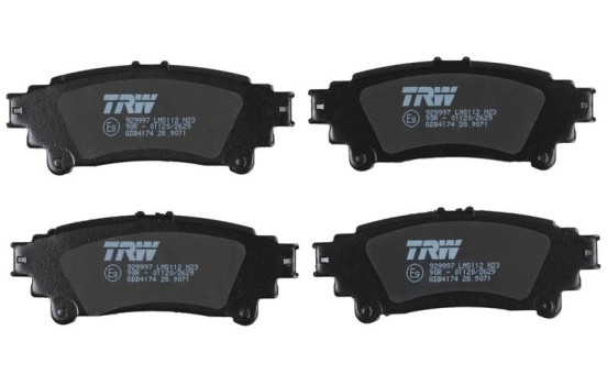Brake Pad Set, disc brake COTEC GDB4174 TRW, Image 4