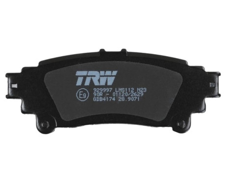 Brake Pad Set, disc brake COTEC GDB4174 TRW, Image 6