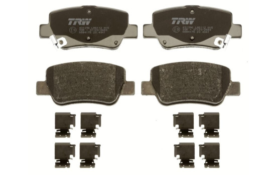 Brake Pad Set, disc brake COTEC GDB4175 TRW, Image 3