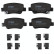 Brake Pad Set, disc brake COTEC GDB4175 TRW, Thumbnail 4