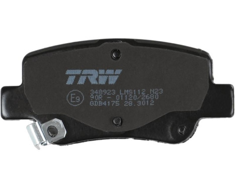 Brake Pad Set, disc brake COTEC GDB4175 TRW, Image 7