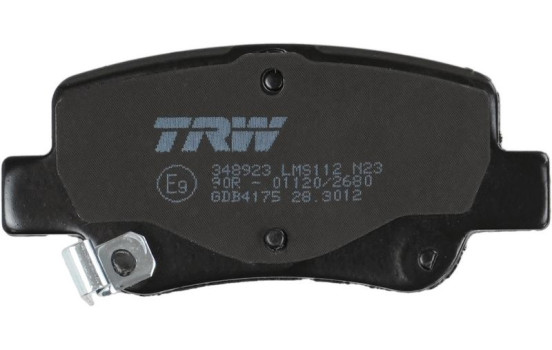 Brake Pad Set, disc brake COTEC GDB4175 TRW, Image 7