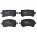 Brake Pad Set, disc brake COTEC GDB4176 TRW, Thumbnail 4