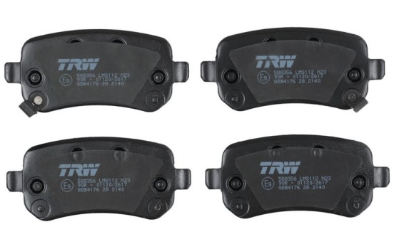 Brake Pad Set, disc brake COTEC GDB4176 TRW, Image 4