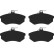Brake Pad Set, disc brake COTEC GDB430 TRW, Thumbnail 3