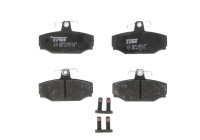 Brake Pad Set, disc brake COTEC GDB442 TRW