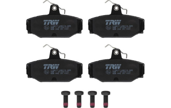 Brake Pad Set, disc brake COTEC GDB442 TRW, Image 2