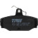 Brake Pad Set, disc brake COTEC GDB442 TRW, Thumbnail 4