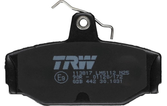 Brake Pad Set, disc brake COTEC GDB442 TRW, Image 4