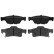 Brake Pad Set, disc brake COTEC GDB4448 TRW, Thumbnail 4