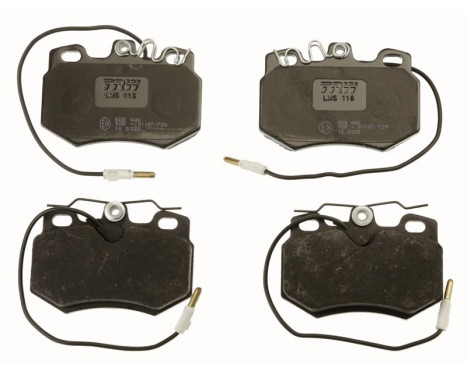 Brake Pad Set, disc brake COTEC GDB446 TRW, Image 3