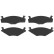 Brake Pad Set, disc brake COTEC GDB454 TRW, Thumbnail 4