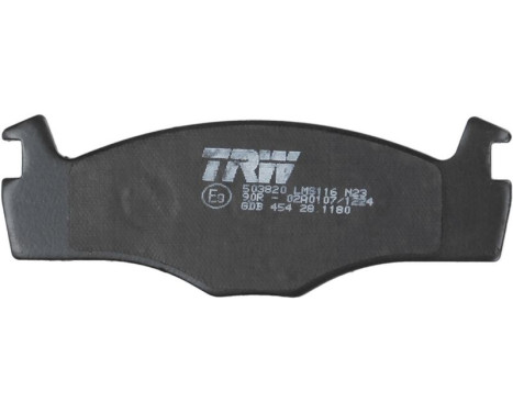 Brake Pad Set, disc brake COTEC GDB454 TRW, Image 6
