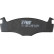 Brake Pad Set, disc brake COTEC GDB454 TRW, Thumbnail 6