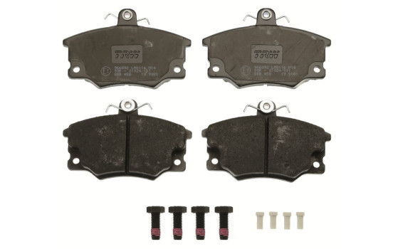 Brake Pad Set, disc brake COTEC GDB458 TRW, Image 3