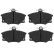 Brake Pad Set, disc brake COTEC GDB458 TRW, Thumbnail 5